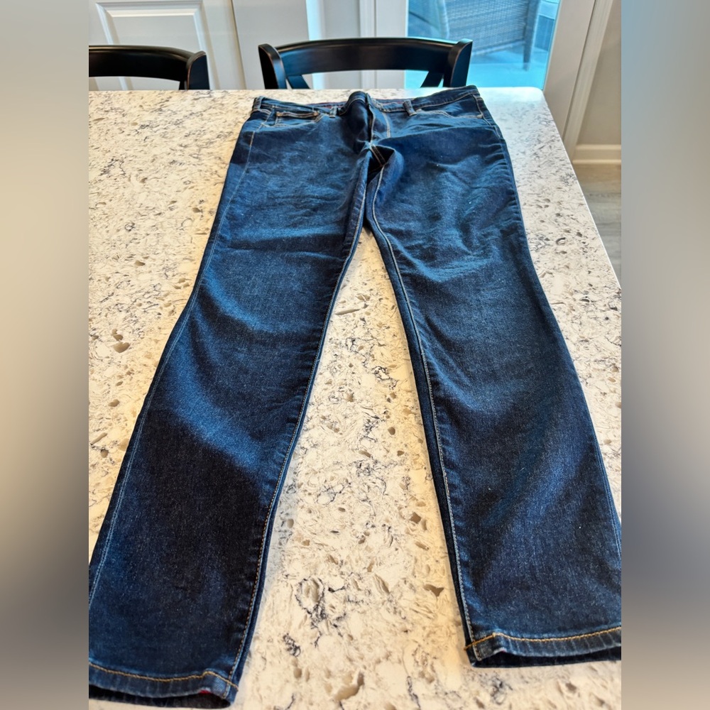 Johnny Was Dark Blue Denim Jeans 32